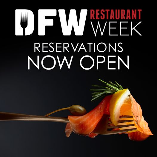 Invitation: DFW Restaurant Week Opens August 5 benefiting North Texas Food Bank