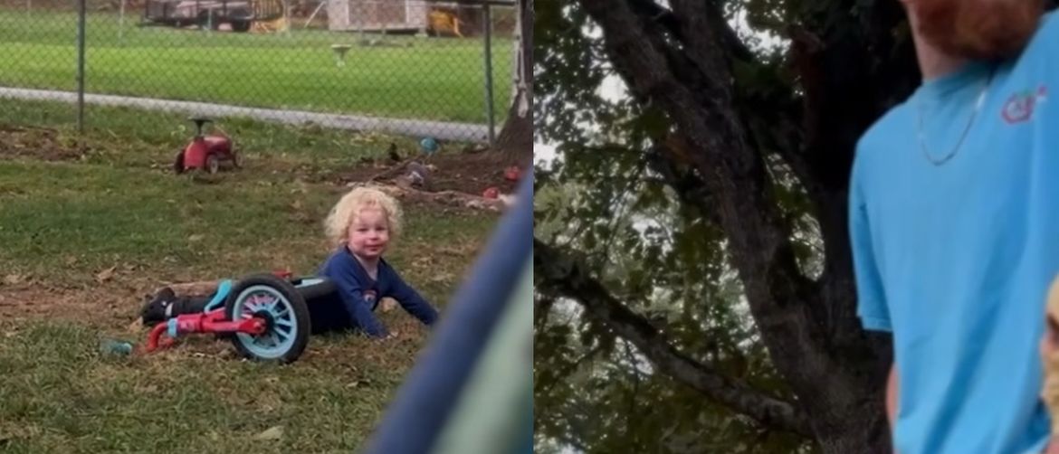 A Dad’s Reaction to His Child’s Bike Fall Has the Internet Completely Divided