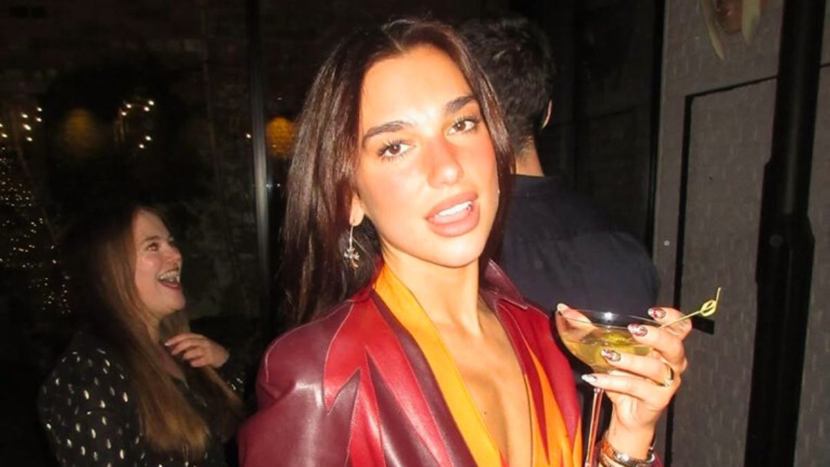 Dua Lipa Rings In 2026 With a Fiery Vintage Statement