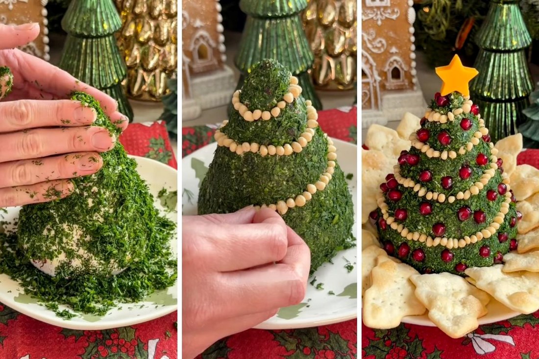 A Cheese Christmas Tree That TikTok Can’t Stop Watching