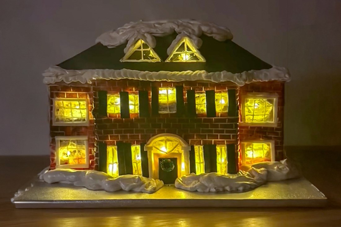 A TikTok Baker Turned Kevin’s Home Into an Edible Holiday Showstopper