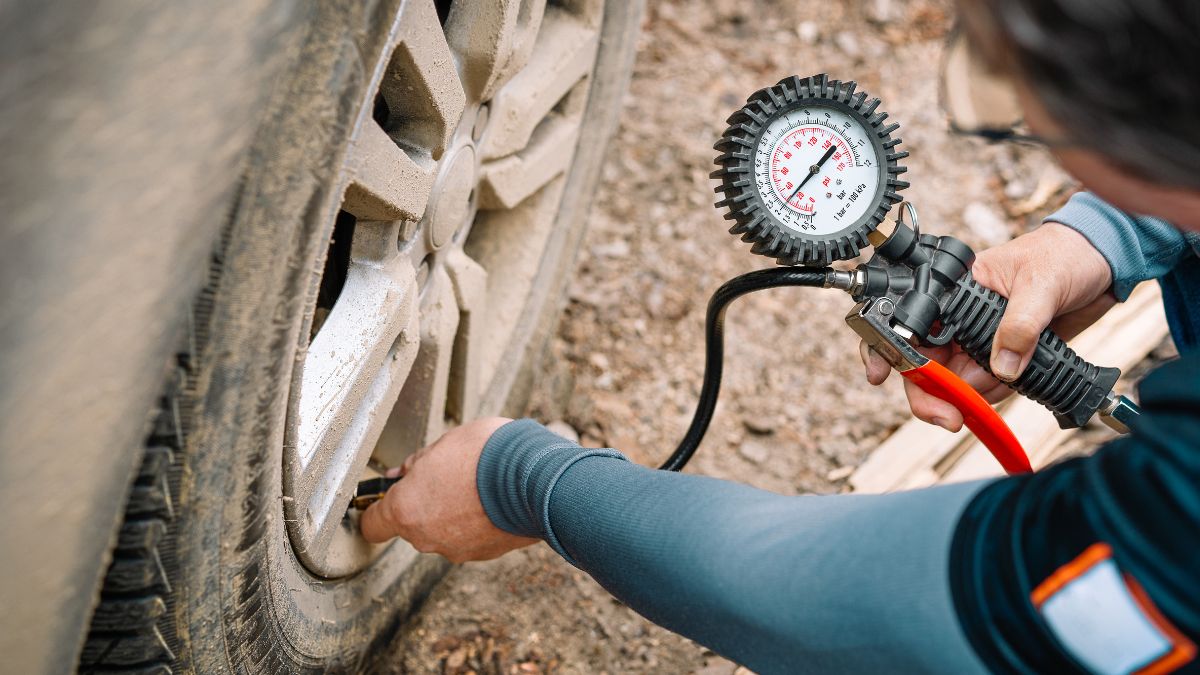 Here’s How to Check Tire Pressure Without Asking for Help