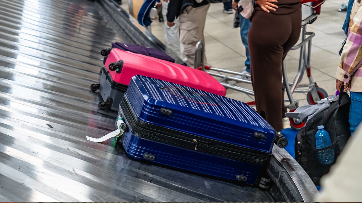 Man’s Airport Baggage Wait Turns Into A Sock By Sock Spectacle