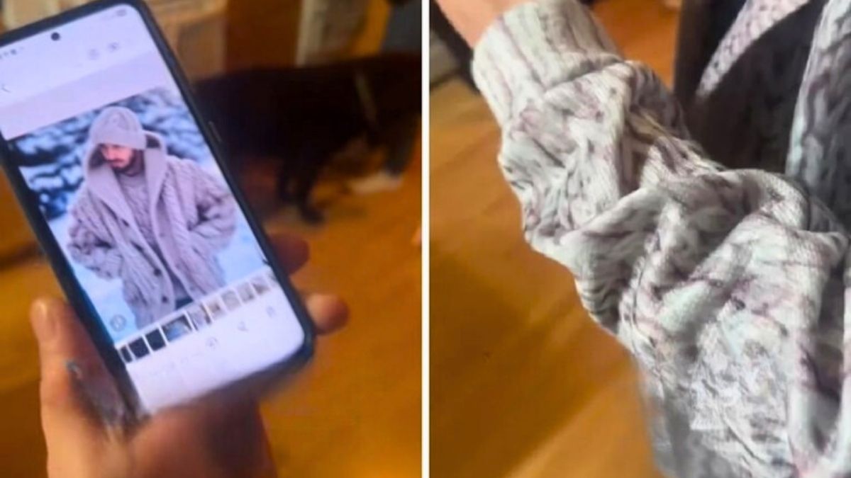 Temu Cardigan Surprise That Turned Into a Printed Jacket