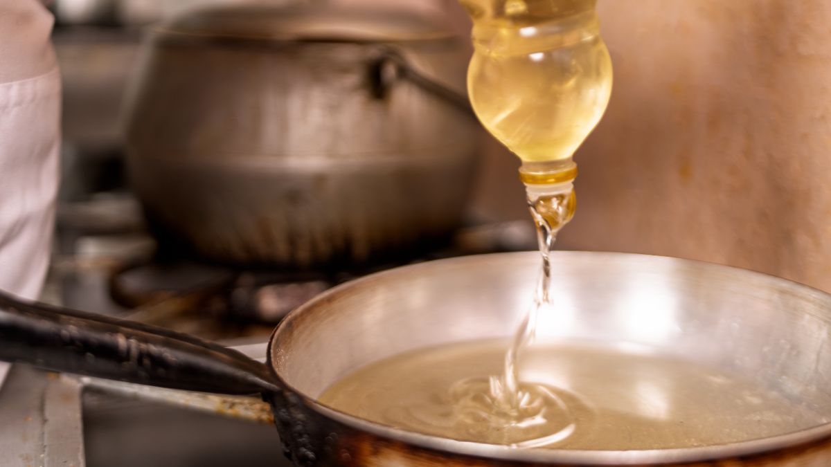 The Worst Place to Store Cooking Oil in Your Kitchen