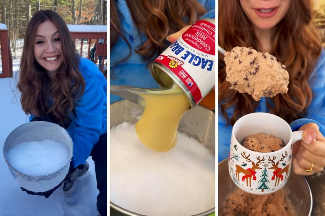 TikTok Snow Ice Cream Trend Is Turning Stomachs