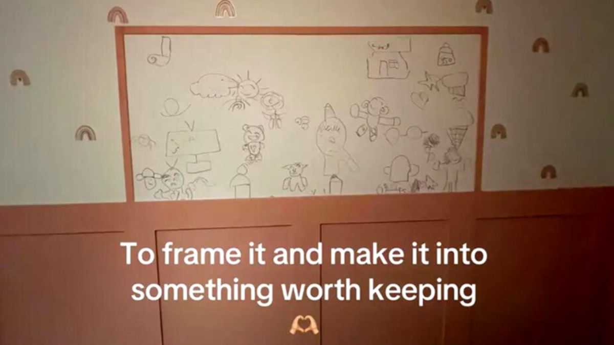 Mother’s Heartwarming Reaction to Four-Year-Old’s Wall Drawings Captivates the Internet
