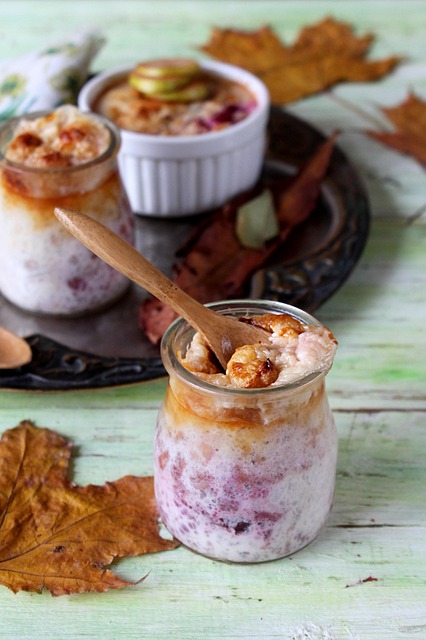 Clafoutis Dessert Black Cherries Rustic French