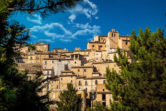 Craco Italy Abandoned Village Stone Houses Churches Badlands