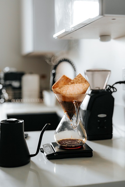 Cold Brew Coffee System On Kitchen Counter