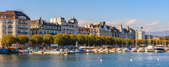 Geneva Cityscape With Lake, Boat Tours, And Walking Promenades