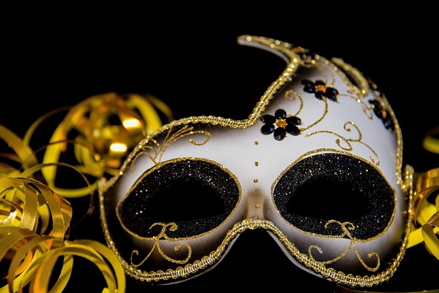 Plastic Venetian Masks