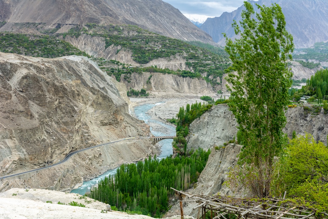 Karakoram Highway Rugged Terrain Landslides High Altitude Dangerous Driving Conditions