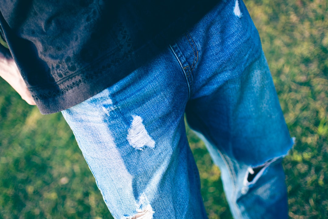 Overly Distressed Denim Jeans