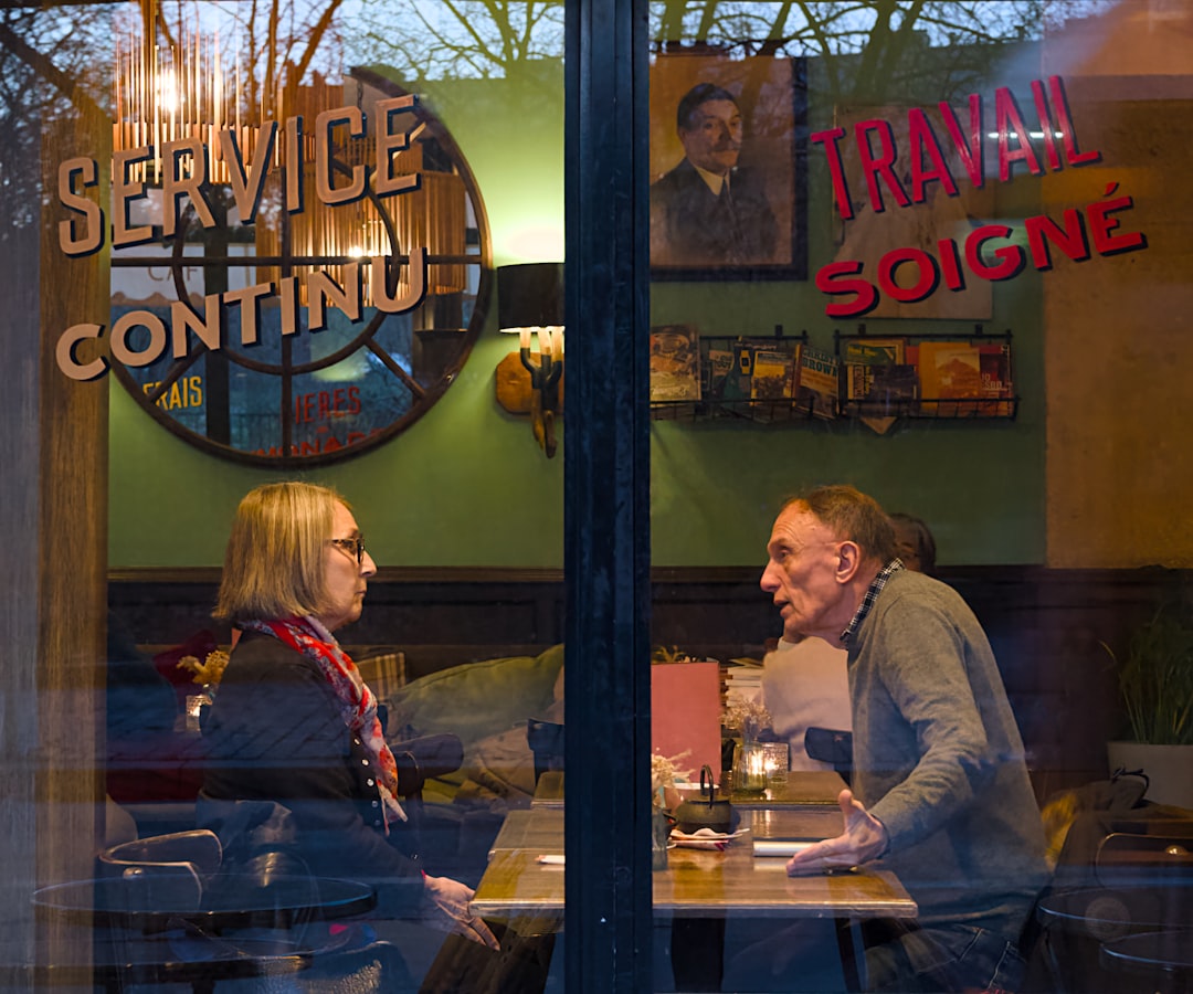 Couple On A First Date Looking Unhappy Or Critical In A Restaurant Setting