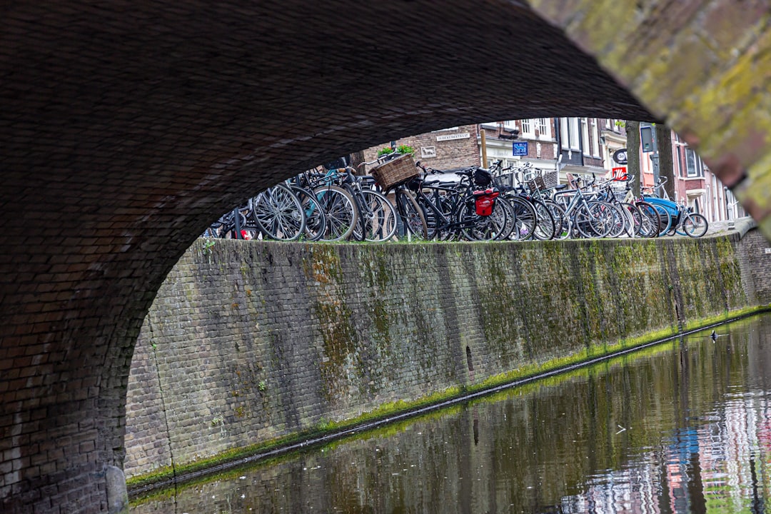 Amsterdam Canal Ring Cycling Scene