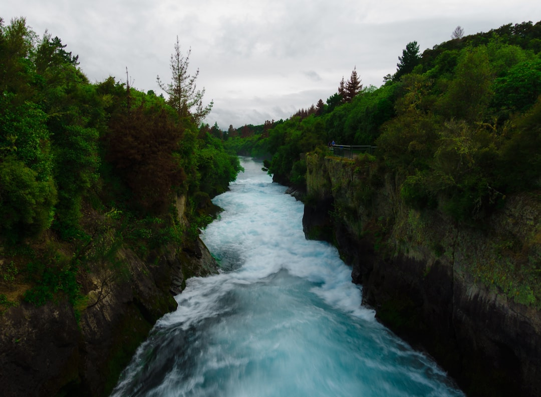 Huka Falls New Zealand Scenic Viewpoints Hiking Trails