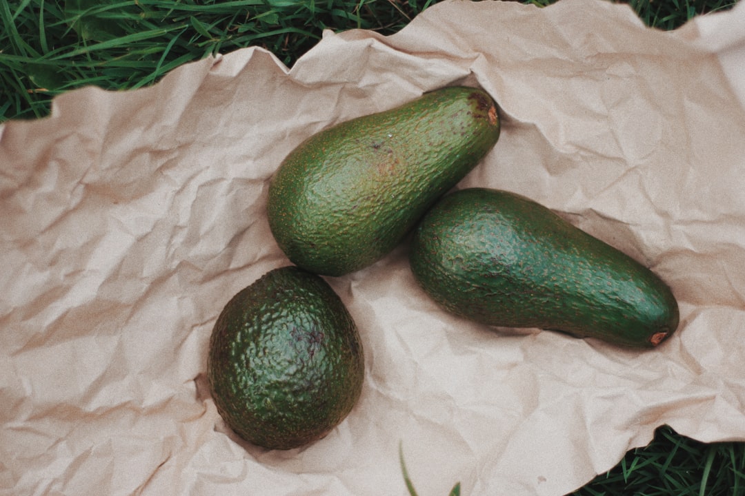Hass Avocado Bumpy Skin Texture Ripe