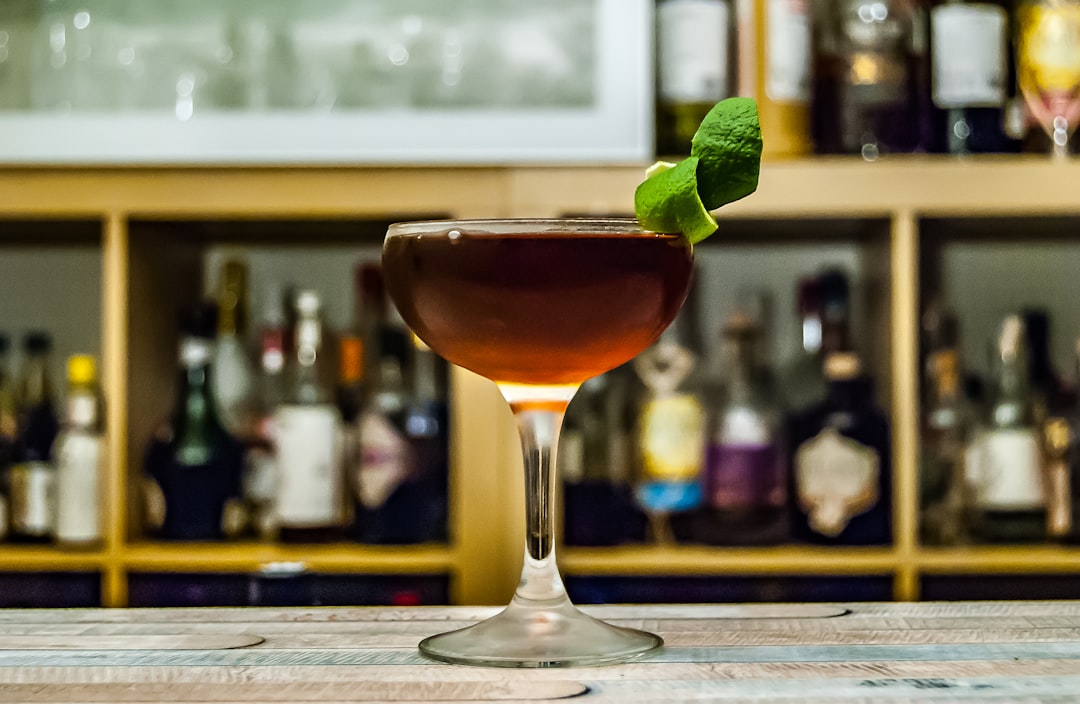 Manhattan Cocktail In A Formal Setting