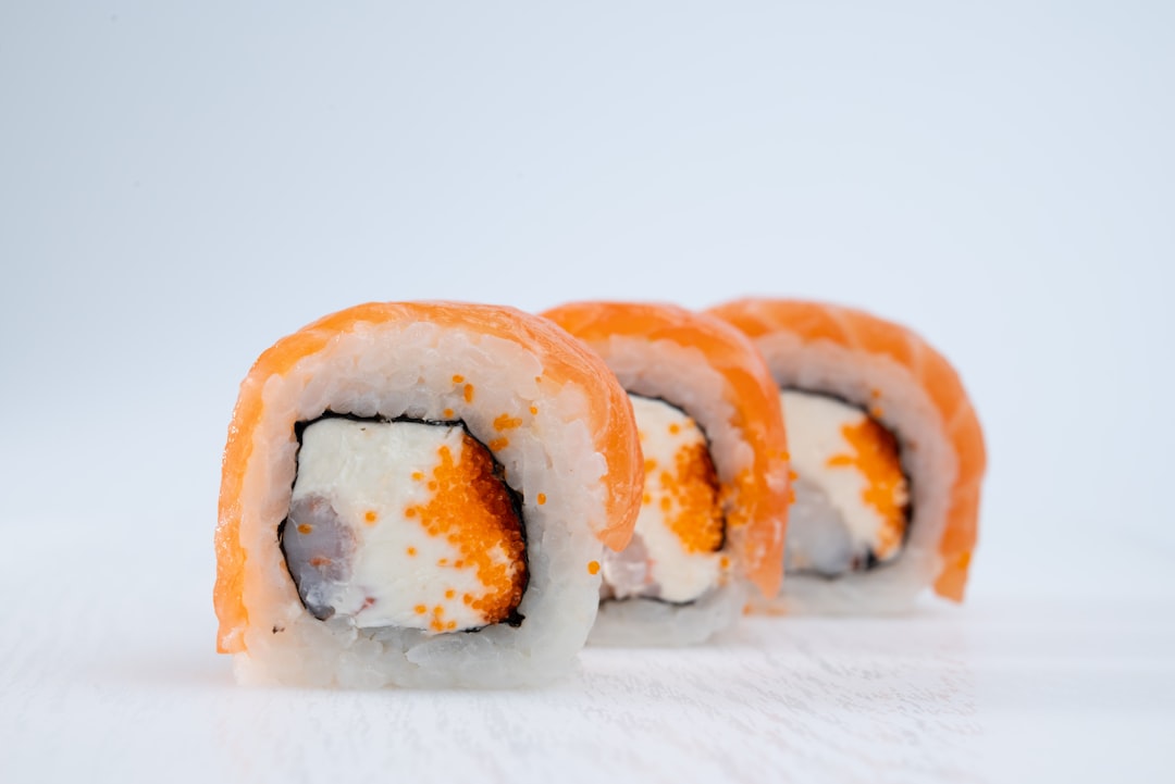 Philadelphia Sushi Roll With Smoked Salmon Cream Cheese Cucumber