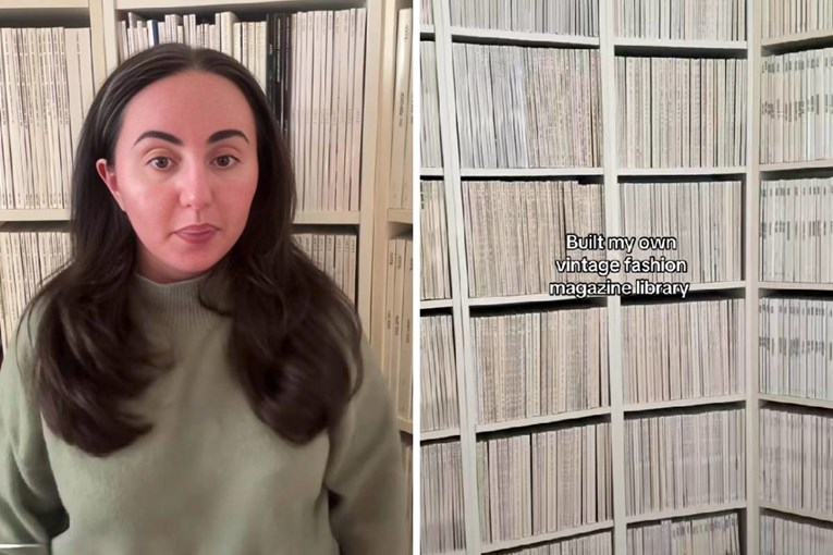 Swedish Photographer Gains TikTok Fame with Vast Vintage Fashion Magazine Collection