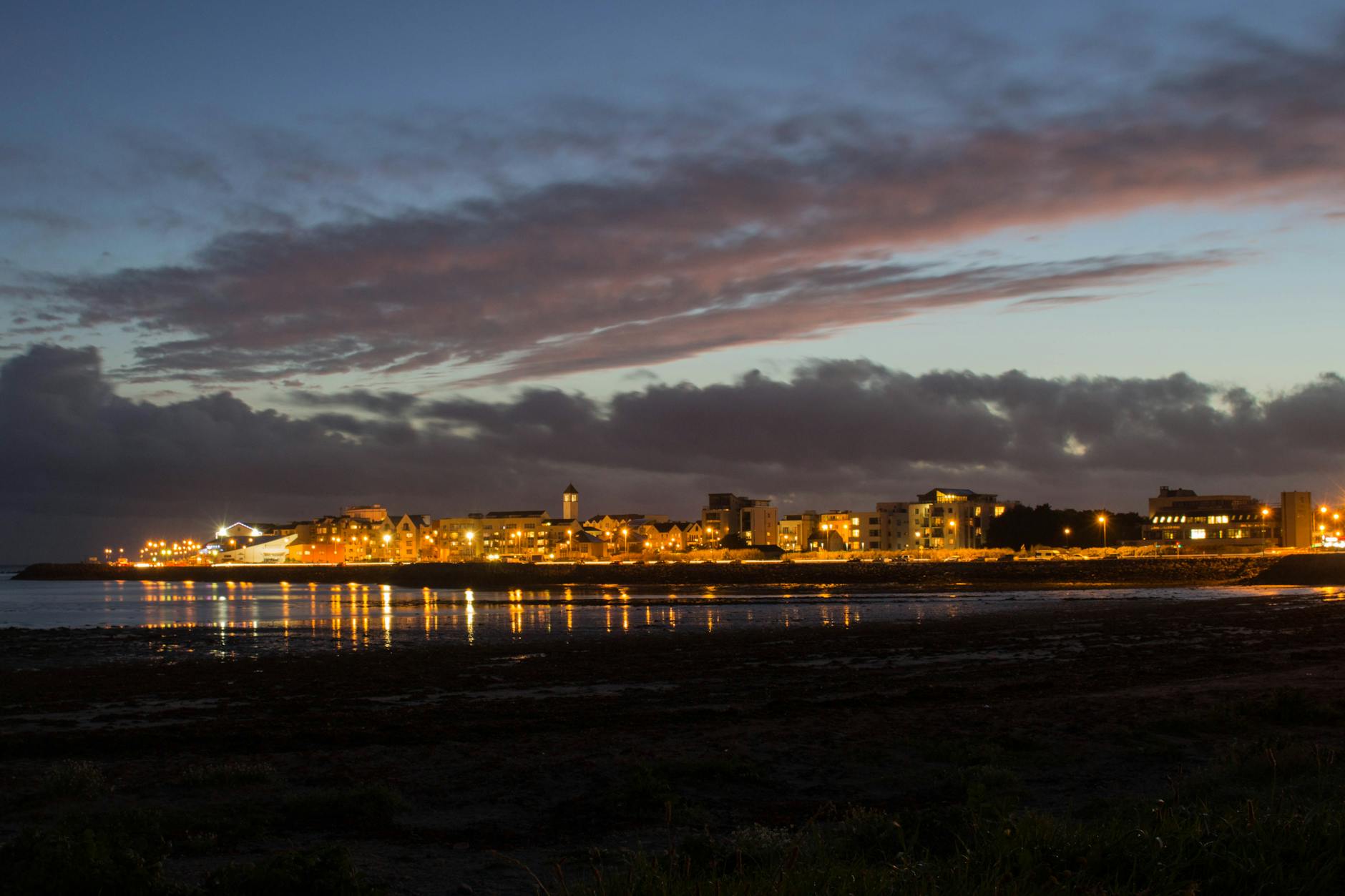 Galway Harbor City Street Performers Latin Quarter Salthill Promenade