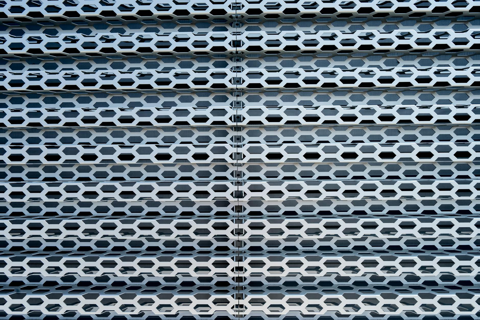 Metal Mesh Cabinet Inserts Industrial Style Decor