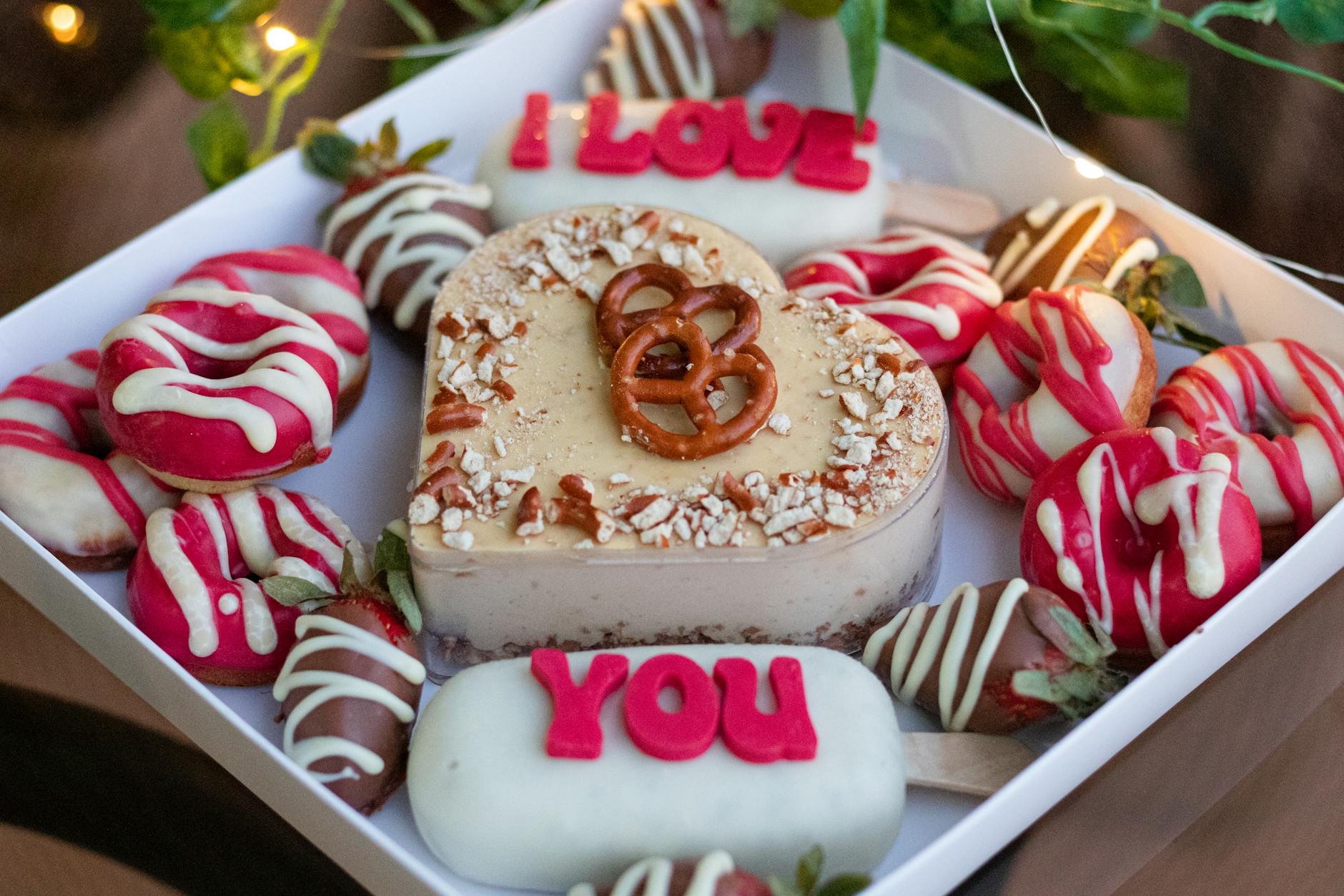 Heart Shaped Strawberries In A Bento Box