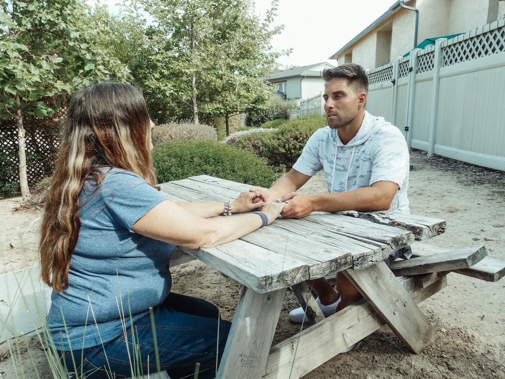 Calm Private Conversation Setting