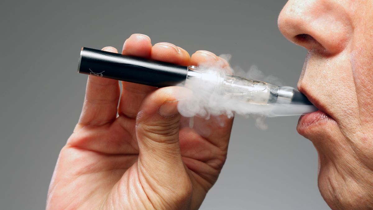 How Risky Is Breathing Secondhand E-Cigarette Vapor