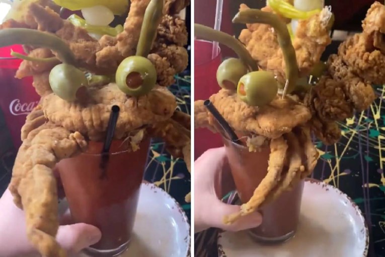 Waitress Asked Him If He Wanted the “Ultimate” Bloody Mary: “This Is an Entire Meal”