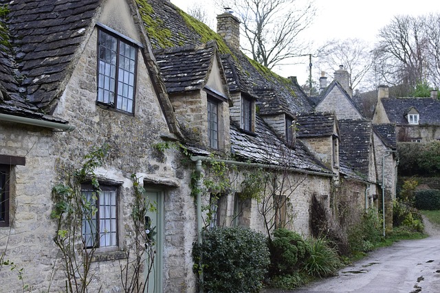 Castle Combe England Village Honey-colored Stone Cottages Peaceful River