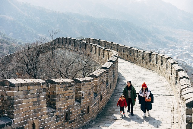Great Wall Of China Badaling Crowds
