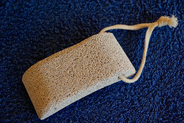 Pumice Stone Cleaning Toilet