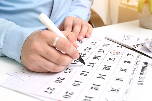 Busy Calendar Planner