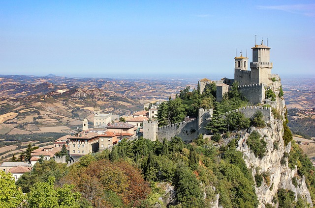 San Marino Medieval Architecture Solo Travel