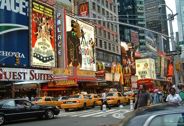 Times Square New York City Tourist Attractions