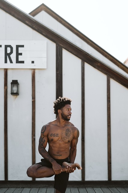 Mindful Stretching Arms Overhead Relaxation Exercise