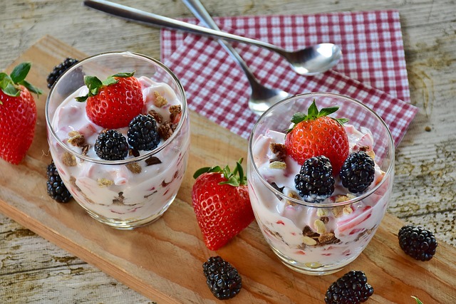 Fruit Yogurt High Sugar Dessert