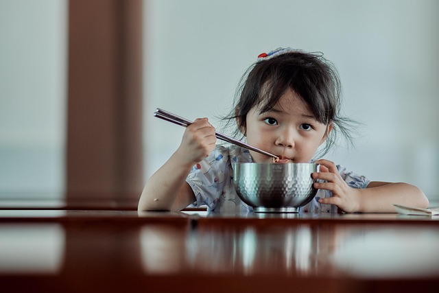 Child Eating Messily