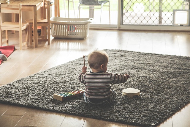 Children Playing With Toys In A Tidy Room