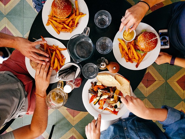Couple Avoiding Shared Meals