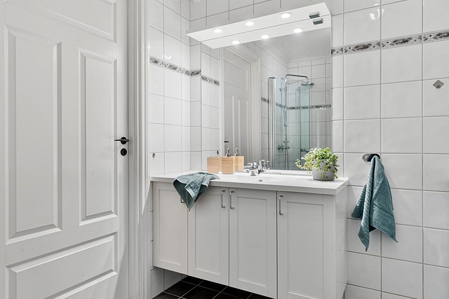 Recessed Mirrored Cabinets Small Bathroom