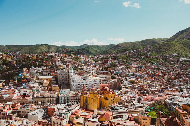 Guanajuato Mexico Colorful Houses Underground Tunnels Historic Hacienda