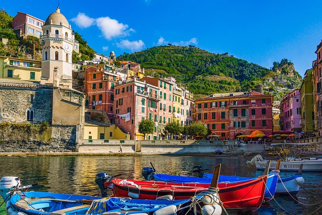 Cinque Terre Colorful Villages Coastal Photography