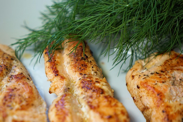 Salmon Fillet With Lemon Dill Butter