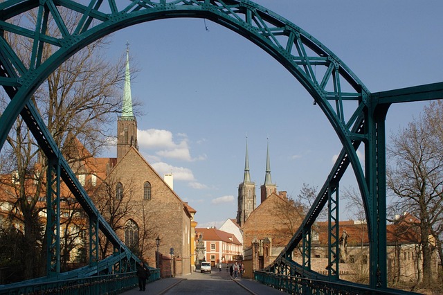 Wrocław Cityscape Bridges Market Square Bronze Gnomes Ostrów Tumski
