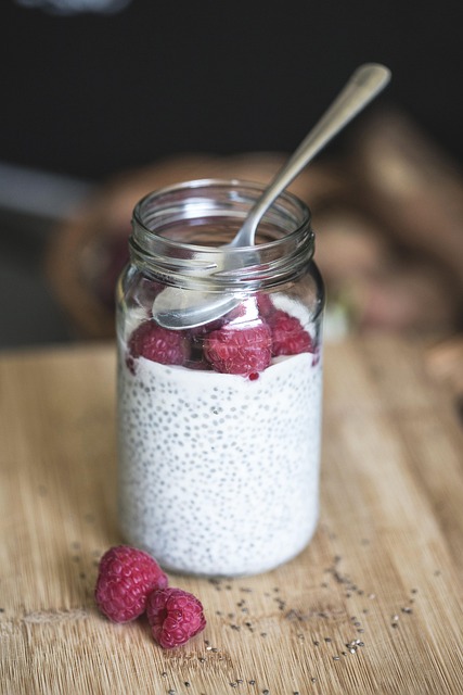 Chia Seed Pudding With Berries