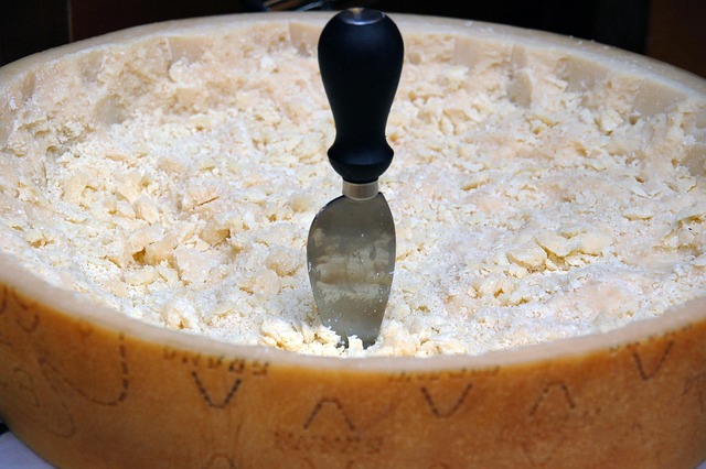 Parmigiano Reggiano Cheese High Salt Content