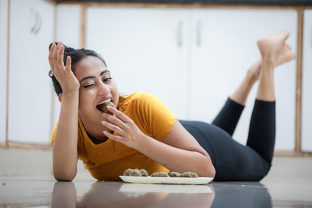 Eating On The Gym Floor